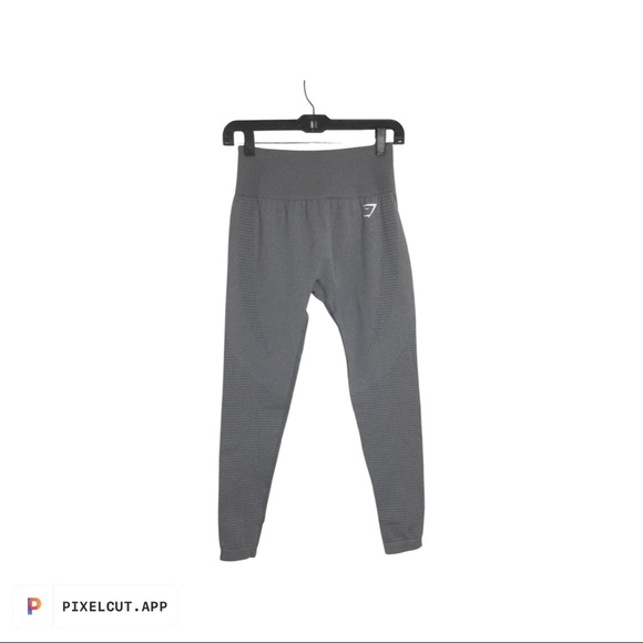 Gymshark Pants - Gymshark Grey Vital Seamless Leggings Size Small